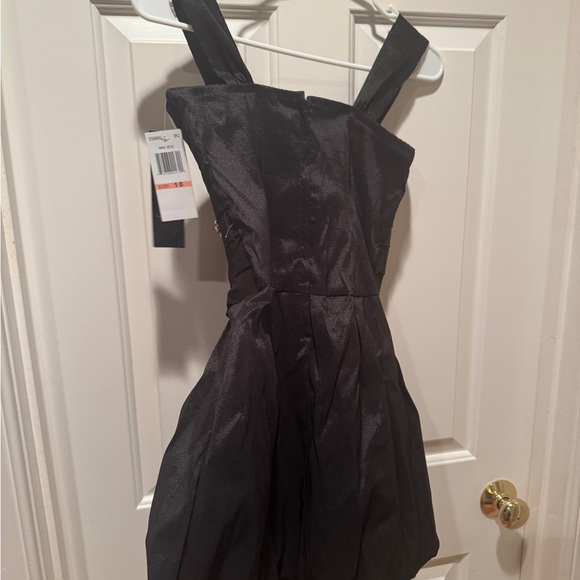 NWT Girls Black Party Dress - Picture 7 of 9